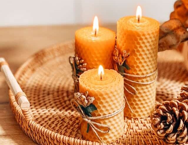 Candele cera d'api