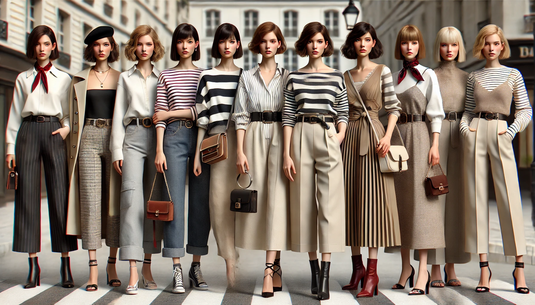 Look Naturale e Minimalista in Stile Francese - minimalismo francese - stile francese