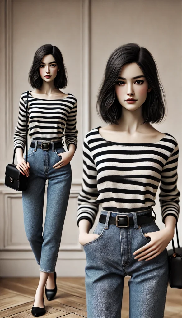 Look Naturale e Minimalista in Stile Francese - minimalismo francese - stile francese